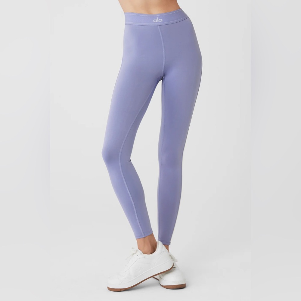 ALO Yoga Lavender High-Waist Leggings
